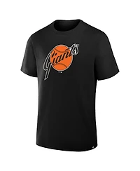 Fanatics Men's Black San Francisco Giants Vintage Logo Legacy T-Shirt