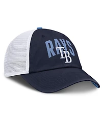 Nike Men's Navy Tampa Bay Rays Primetime Club Adjustable Trucker Hat