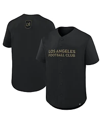 Fanatics Men's Black Lafc Maximum Intensity Button-Up Jersey