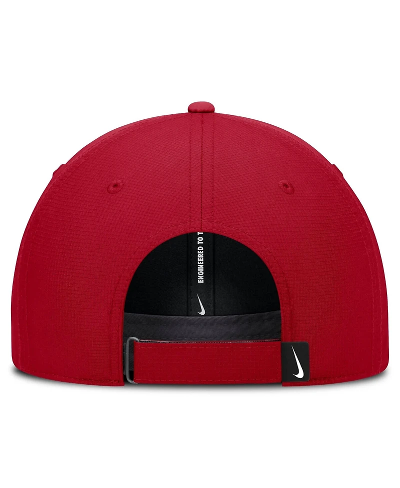 Nike Men's Red Washington Nationals Dri-fit Club Adjustable Hat