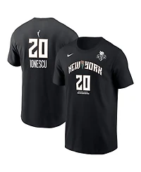 Nike Men's Sabrina Ionescu Black New York Liberty Name & Number T-Shirt