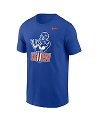 Nike Men's Kellen Moore Royal Boise State Broncos Ke11en Name & Number T-Shirt