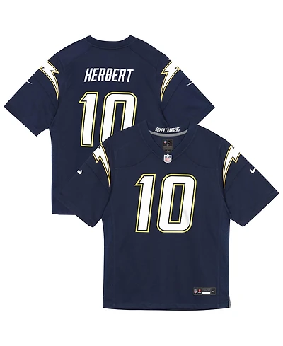 Nike Preschool Justin Herbert Navy Los Angeles Chargers Alternate Game Jersey
