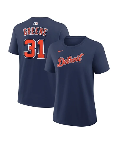 Nike Women's Riley Greene Navy Detroit Tigers Name & Number T-Shirt