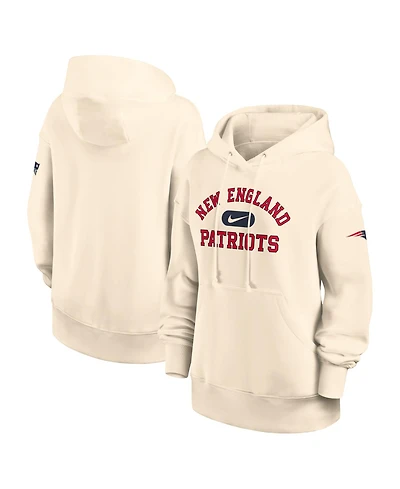 Nike Women's Natural New England Patriots Oversized Legacy Phoenix Hoodie
