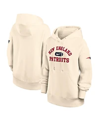 Nike Women's Natural New England Patriots Oversized Legacy Phoenix Hoodie