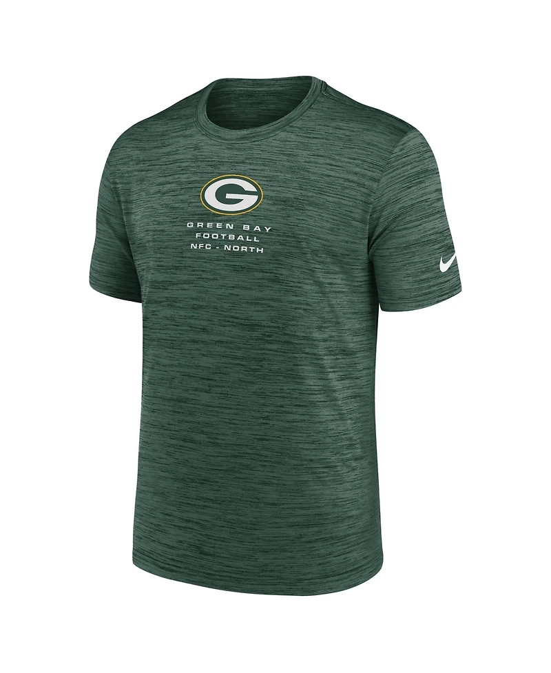 Nike Men's Green Bay Packers Velocity Ball Carrier Dri-fit T-Shirt