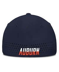 Nike Men's Navy Auburn Tigers 2026 Sideline Practice Aero Bill Swoosh Flex Dri-fit Hat
