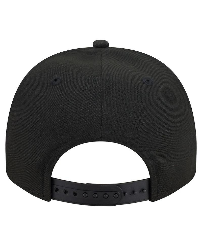 New Era Men's Black San Francisco Giants Motion A-Frame 9FIFTY Snapback Hat