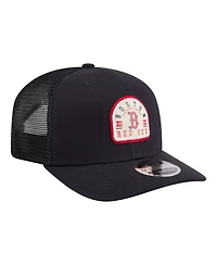 New Era Men's Navy Boston Red Sox Contest 9SEVENTY Adjustable Trucker Hat