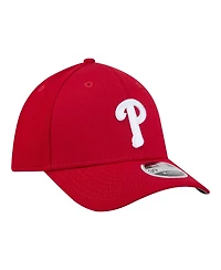 New Era Men's Red Philadelphia Phillies Dash 39THIRTY Flex Hat