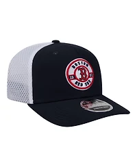 New Era Men's Navy Boston Red Sox Active 9SEVENTY Adjustable Trucker Hat
