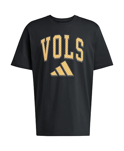 Adidas Men's Black Tennessee Volunteers Checker Fresh T-Shirt