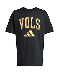 Adidas Men's Black Tennessee Volunteers Checker Fresh T-Shirt