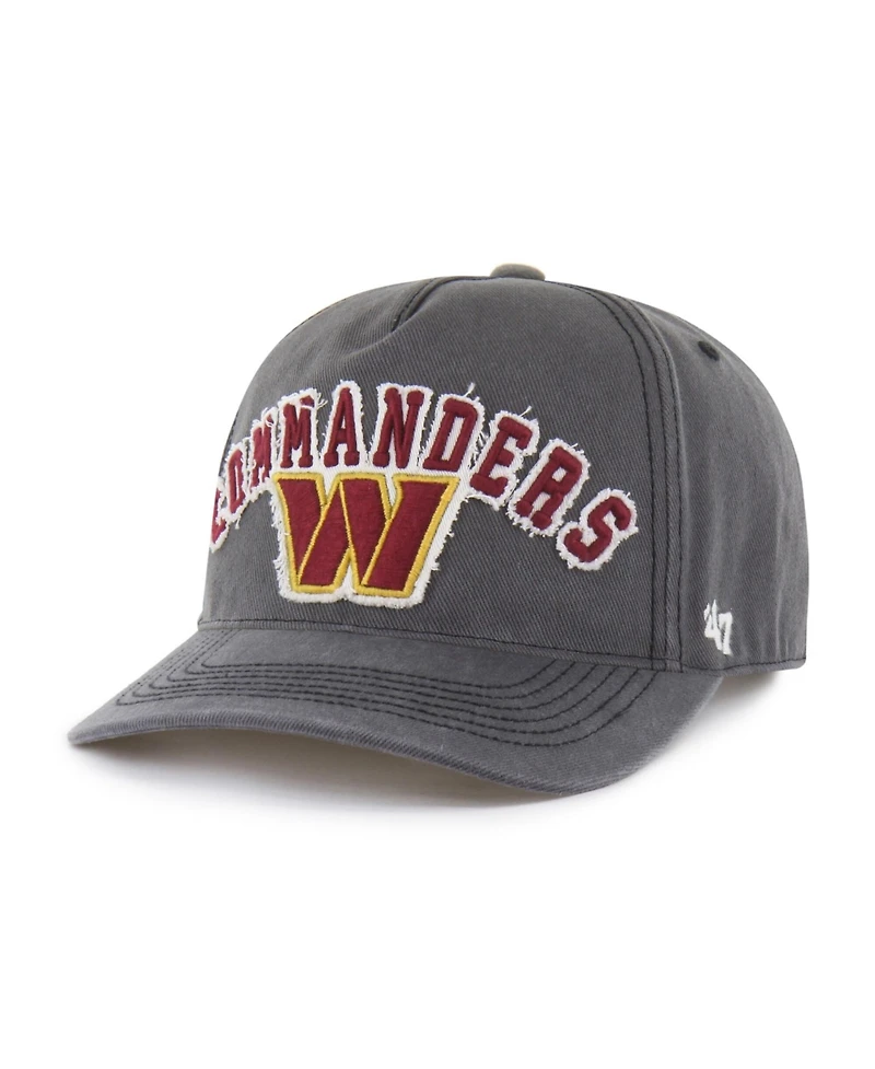 '47 Brand Men's Charcoal Washington Commanders Calderwood Well Worn Hitch Adjustable Hat