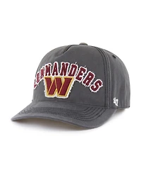 '47 Brand Men's Charcoal Washington Commanders Calderwood Well Worn Hitch Adjustable Hat