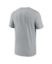 Nike Men's Gray Ohio State Buckeyes Primetime Arch Mantra Legend Dri-fit T-Shirt