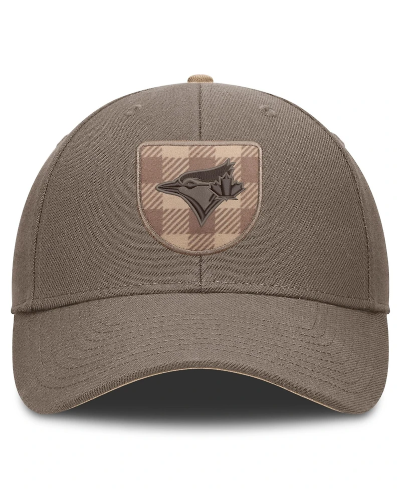 Nike Men's Brown Toronto Blue Jays Statement Rise Adjustable Hat