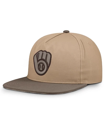 Nike Men's Light Brown Milwaukee Brewers Statement Adjustable Hat