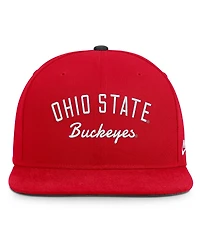 Nike Men's Scarlet Ohio State Buckeyes Legacy Snapback Hat
