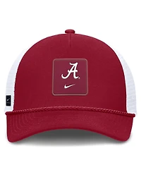 Nike Men's and Women's Crimson Alabama Crimson Tide 2026 On-Field Gameday Rope Trucker Adjustable Hat