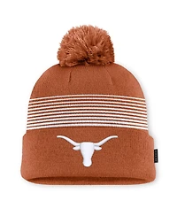 Nike Men's and Women's Texas Orange Texas Longhorns 2026 On-Field Cuffed Knit Pom Hat
