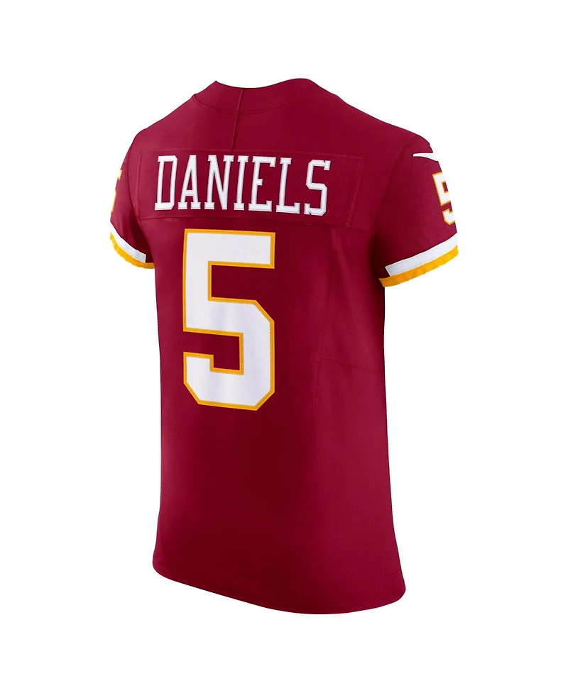 Nike Men's Jayden Daniels Burgundy Washington Commanders Vapor F.u.s.e. Elite Jersey