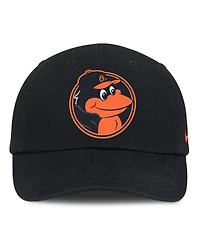 Nike Baby Boys and Girls Black Baltimore Orioles Mascot Club Flex Hat