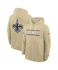 Nike Men's Gold New Orleans Saints Standard Issue Replay Officials Alternate Dri-fit Hoodie