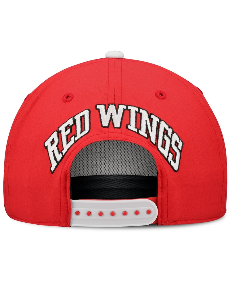 Fanatics Men's Red Detroit Red Wings On Stage Podium A-Frame Adjustable Hat