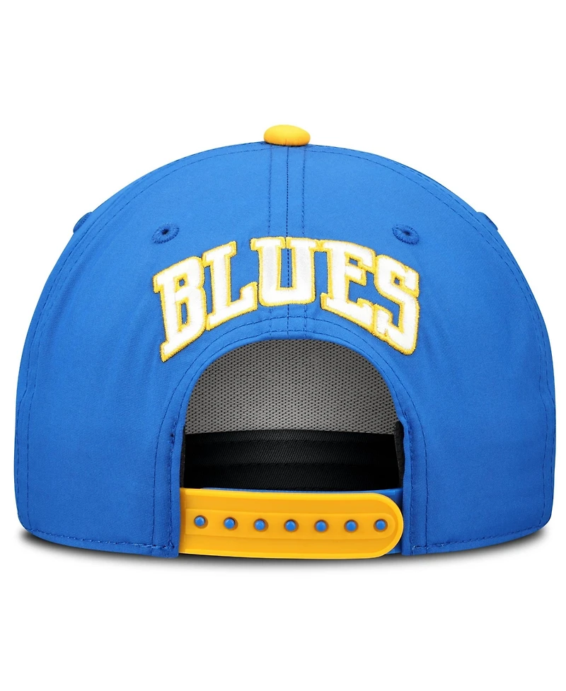Fanatics Men's Blue St. Louis Blues On Stage Podium A-Frame Adjustable Hat