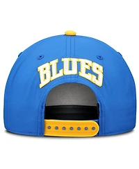 Fanatics Men's Blue St. Louis Blues On Stage Podium A-Frame Adjustable Hat