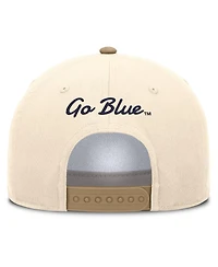 Nike Men's and Women's Natural/Beige Michigan Wolverines Legacy Rise Adjustable Hat