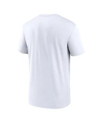 Nike Men's White San Diego Padres New Legend Wordmark Dri-fit T-Shirt