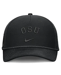 Nike Men's and Women's Ohio State Buckeyes Campus Prep Tonal Rope Rise 5-Panel Adjustable Hat