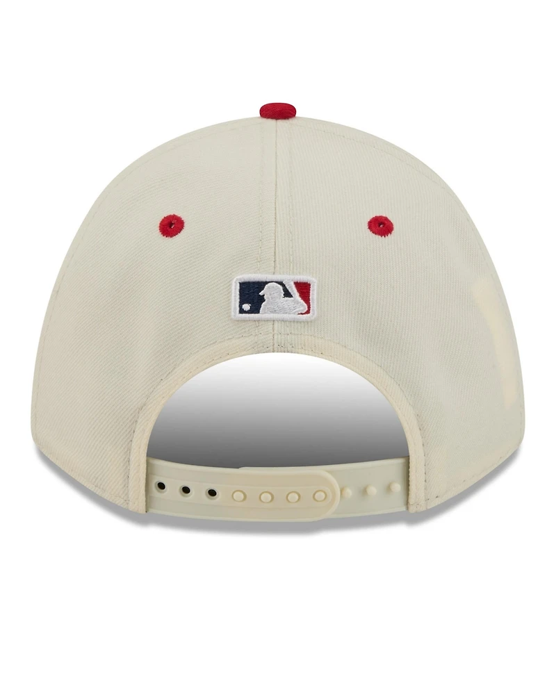 New Era Big Boys and Girls Cream/Red Minnesota Twins Usa 250 9FORTY M-Crown Adjustable Hat