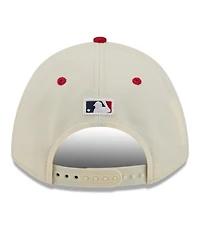 New Era Big Boys and Girls Cream/Red Minnesota Twins Usa 250 9FORTY M-Crown Adjustable Hat