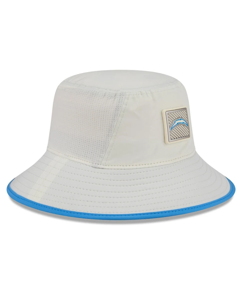 New Era Men's Cream Los Angeles Chargers 2026 Nfl Training Camp Sport Bucket Hat