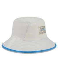 New Era Men's Cream Los Angeles Chargers 2026 Nfl Training Camp Sport Bucket Hat