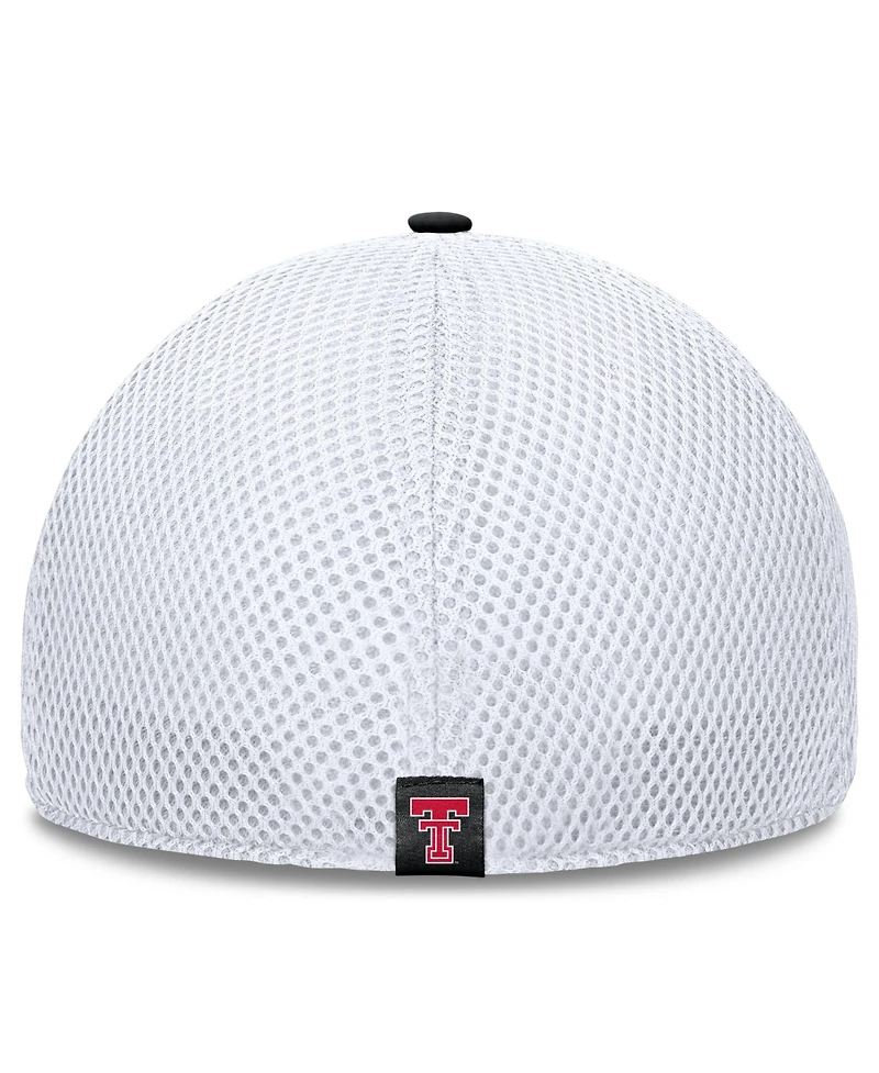 Fanatics Men's Black Texas Tech Red Raiders 5-Panel Matter Flex Hat