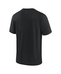 Fanatics Men's Toronto Blue Jays Black Out Heavyweight T-Shirt