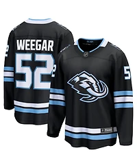 Fanatics Men's MacKenzie Weegar Black Utah Mammoth Home Breakaway Jersey