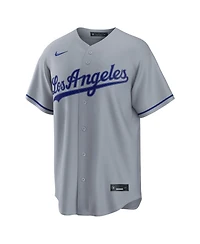 Nike Men's Kyle Tucker Gray Los Angeles Dodgers Road Replica Jersey