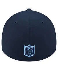 New Era Men's Navy Tennessee Titans Core Team 39THIRTY Flex Hat