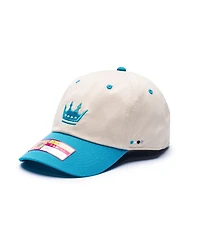 Fan Ink Men's and Women's Tan/Blue Charlotte Fc Ocean Drive Adjustable Hat