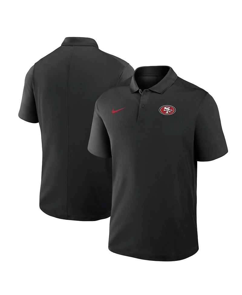 Nike Men's Black San Francisco 49ers Dri-fit Victory Polo Shirt