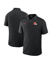 Nike Men's Black Cleveland Browns Dri-fit Victory Polo Shirt