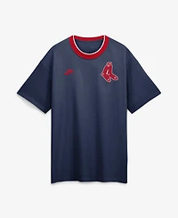 Nike Men's Navy Boston Red Sox Cooperstown Collection Ringer T-Shirt