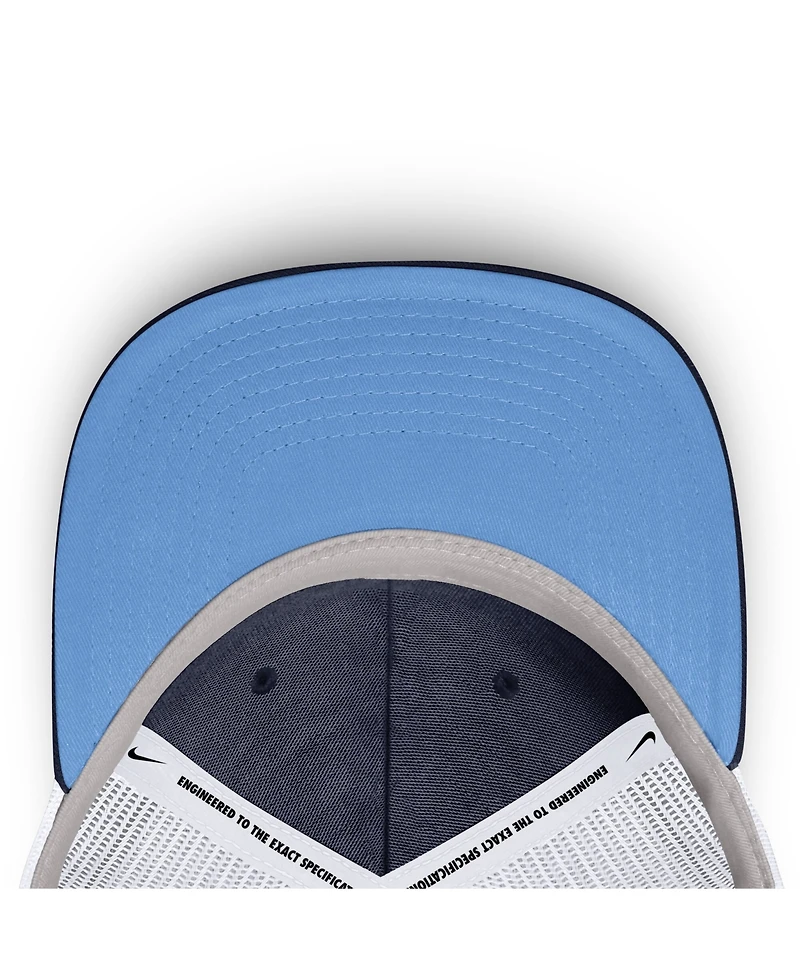 Nike Men's Navy Tampa Bay Rays Primetime Club Adjustable Trucker Hat