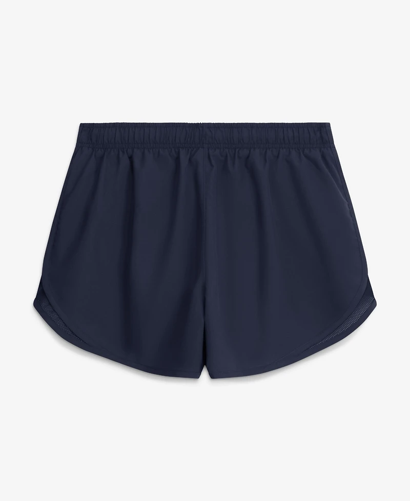 Nike Women's Navy Auburn Tigers Tempo Mid-Rise Dri-fit Shorts